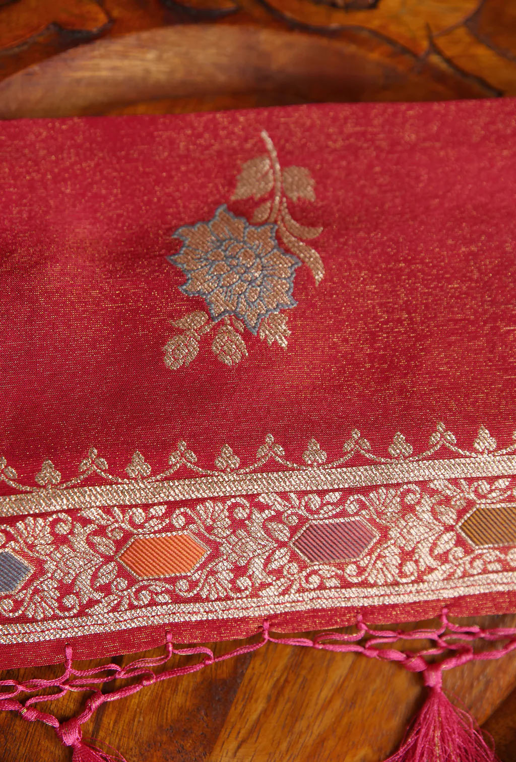 Embroidered Kurta Set with Artisanal Yoke