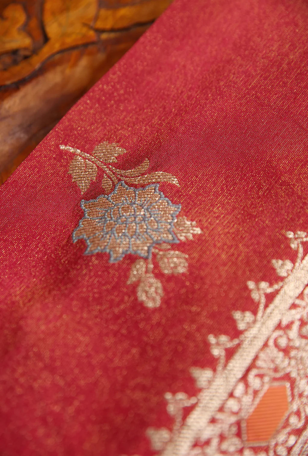 Embroidered Kurta Set with Artisanal Yoke