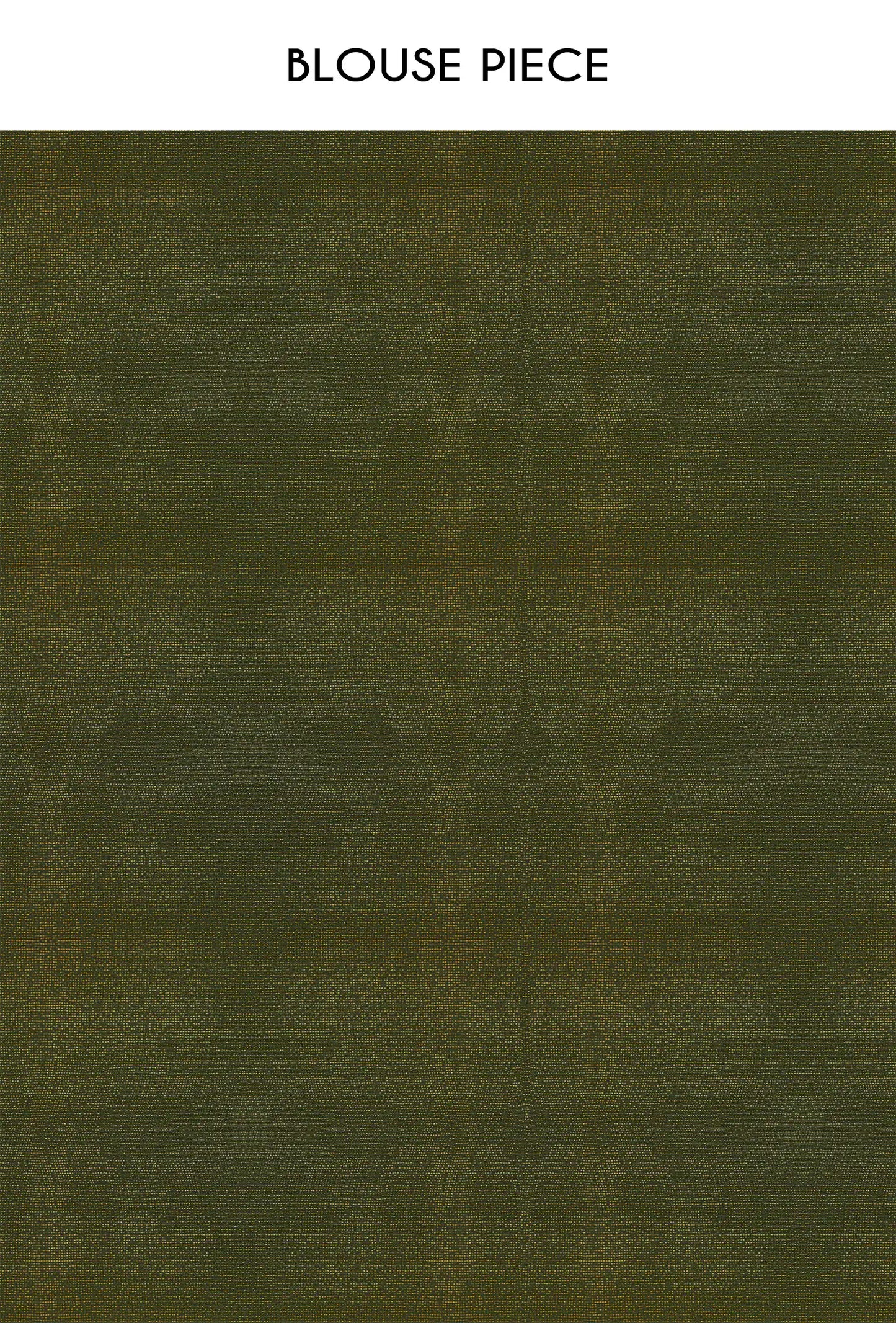 Moss Green Khadi Tissue Saree With Unstitched Blouse