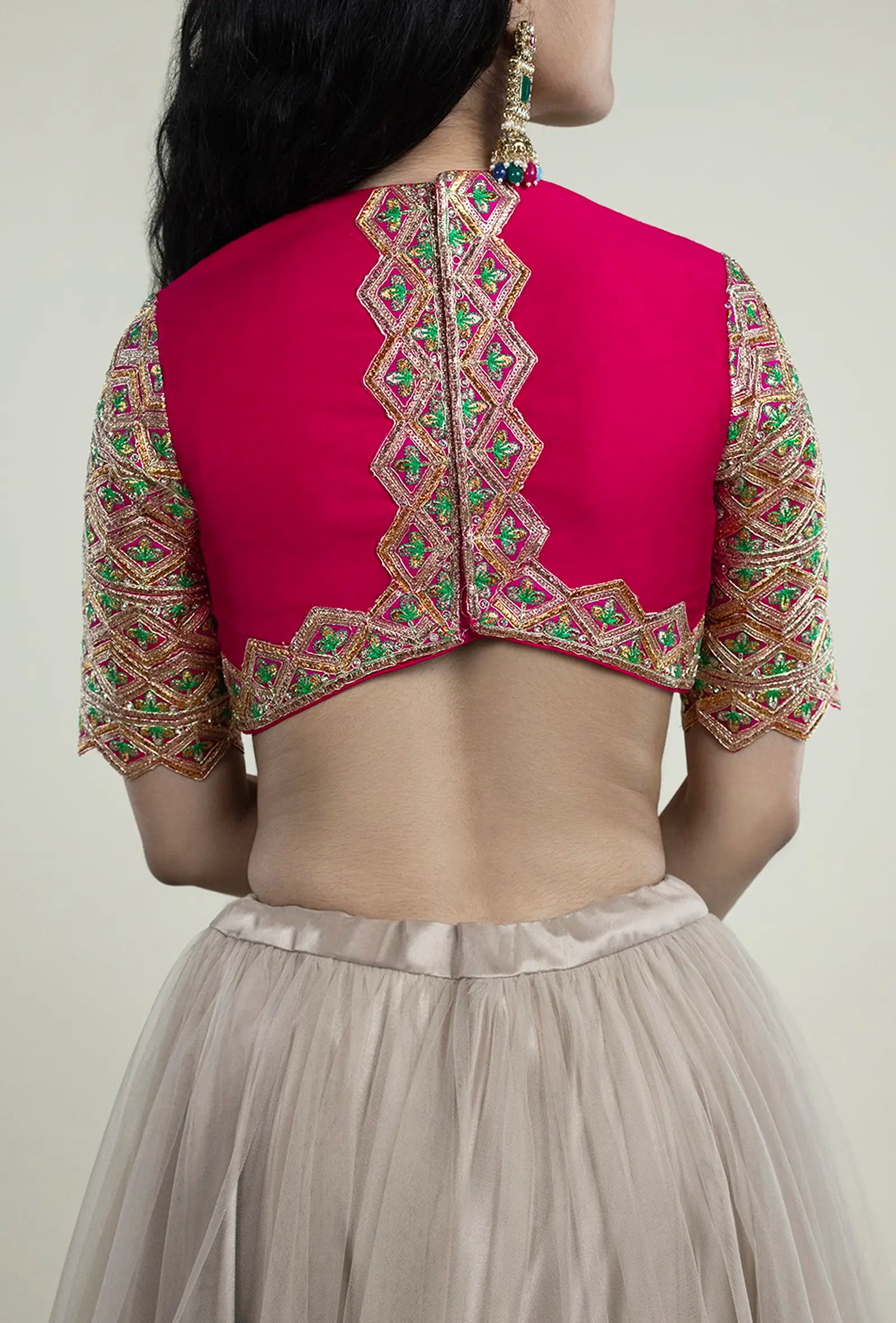 TJBL00046_5 Pink Bouse