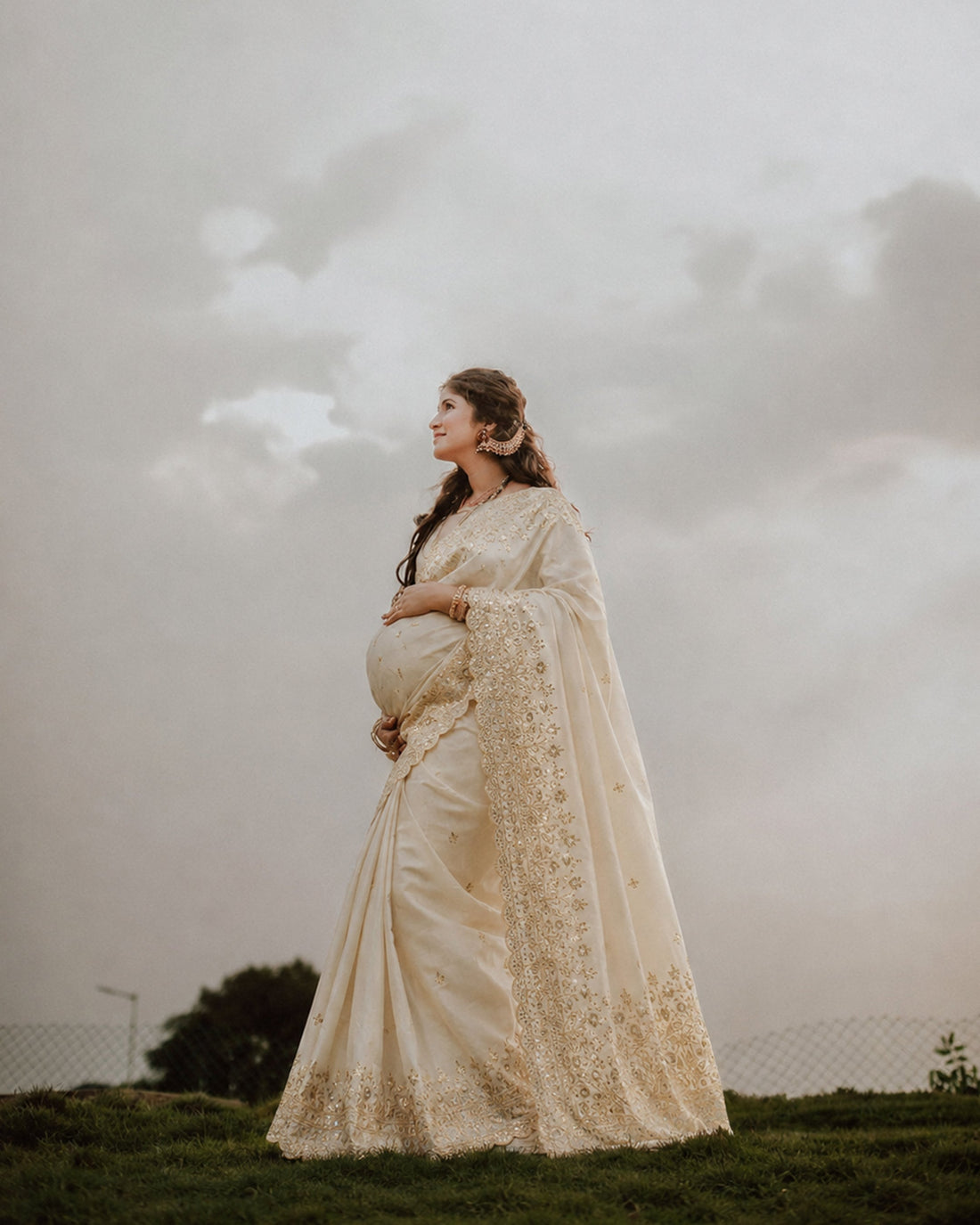 Benefits Of Wearing Saree During Pregnancy