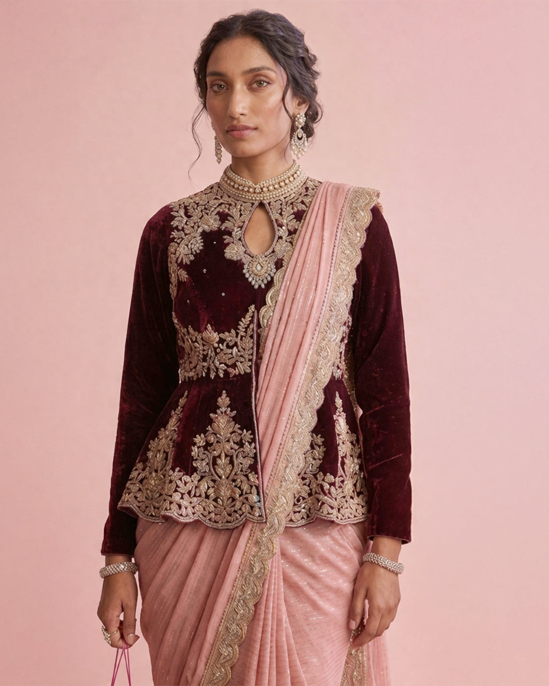 How to Wear a Saree Without a Blouse