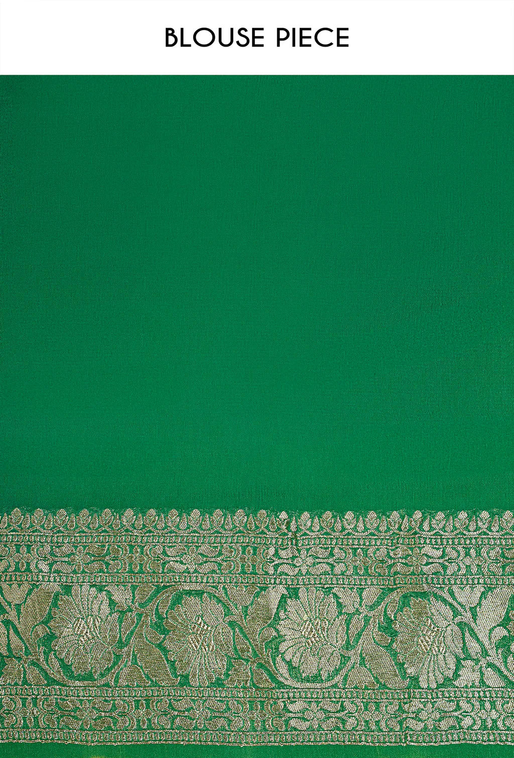 Green Banarasi Meenakari Khinkwab Brocade Saree