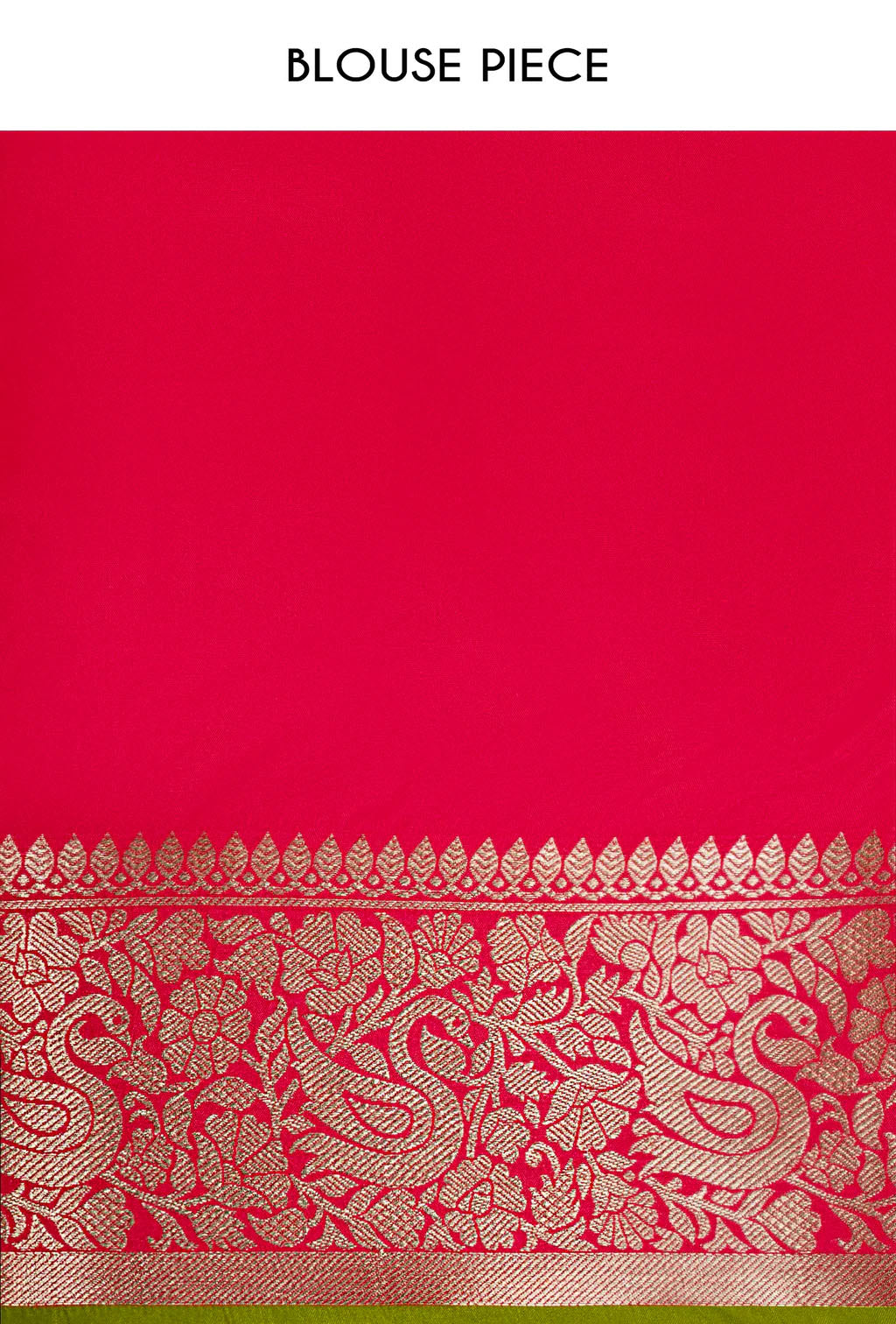 Rani Pink Artisanal Kalamkari Bridal Silk Saree