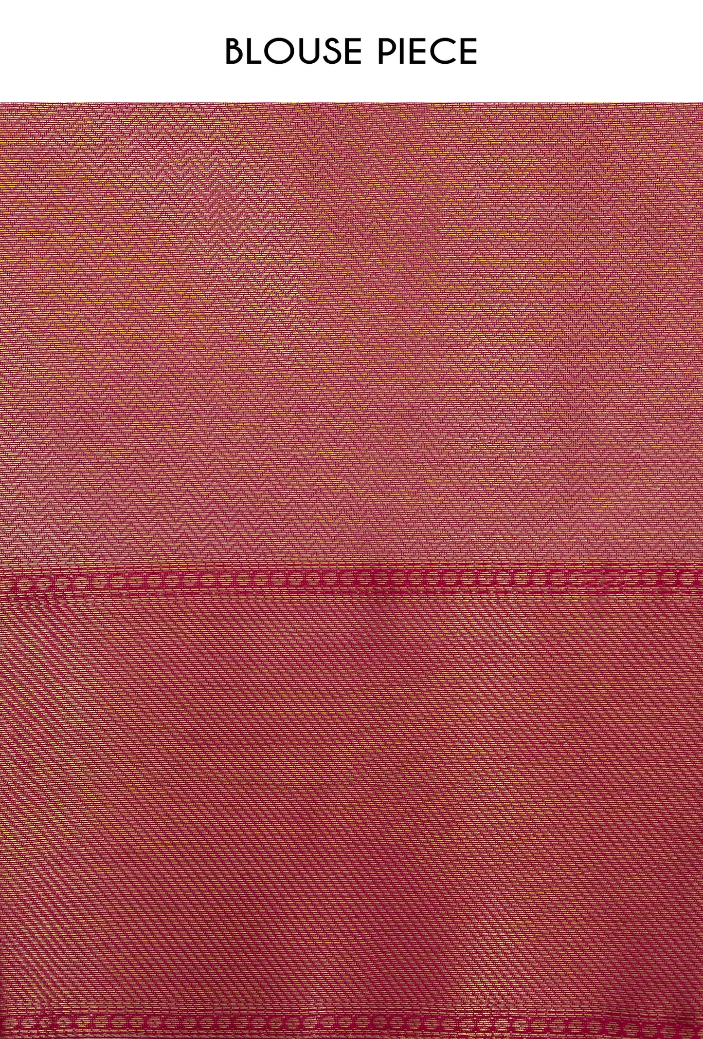 Tissue Silk Saree In Metallic Pink With Zari Weaving