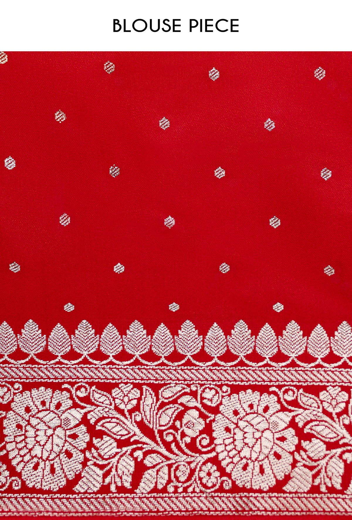 Malai Silk Saree In Rich Red For Festive Occasions