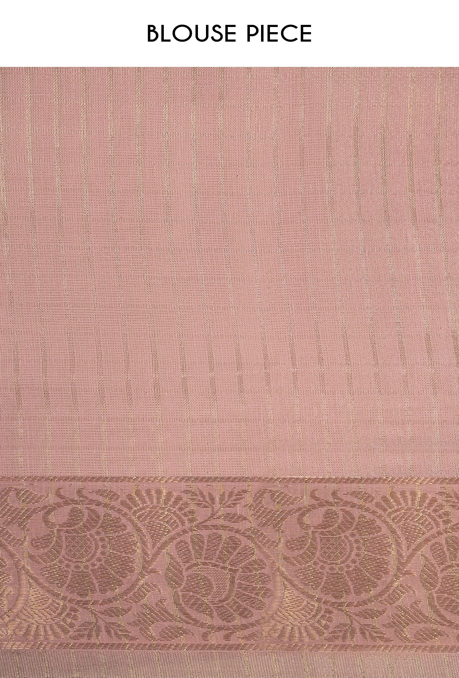 Khadi Georgette Saree In Light Pink Color With Meenakari Florals