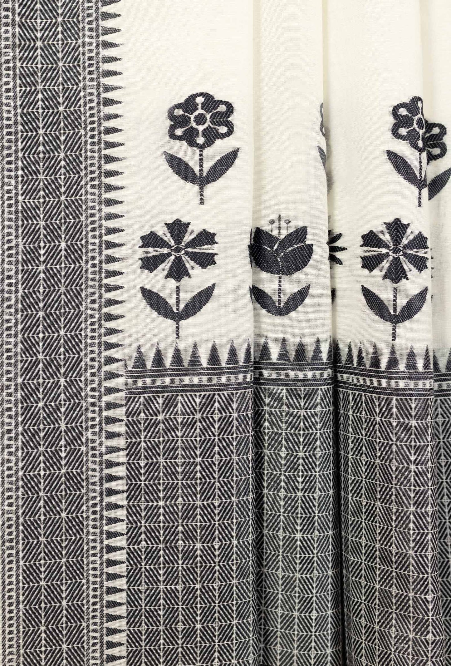 Ivory Chanderi Suit Set