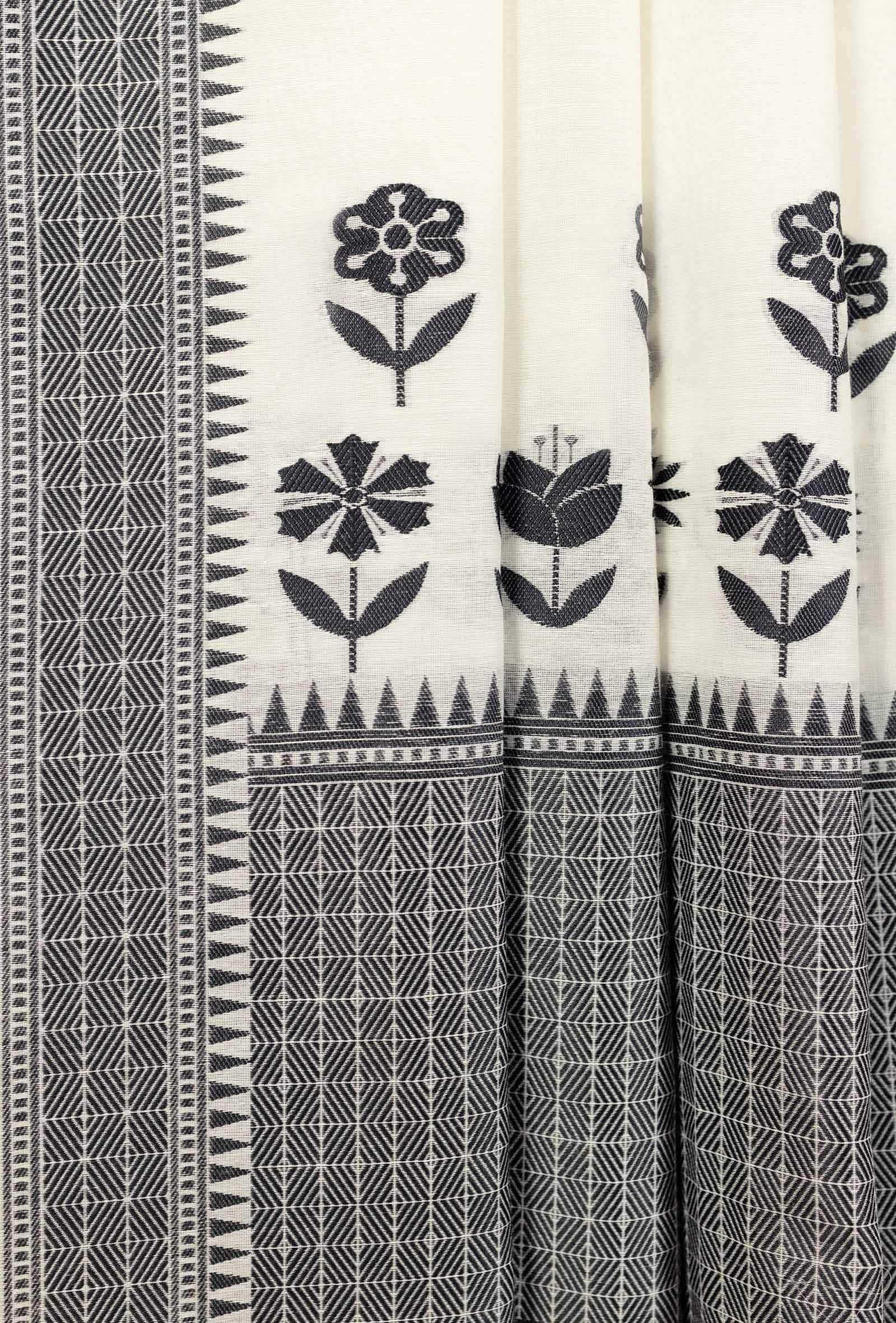 Ivory Chanderi Suit Set