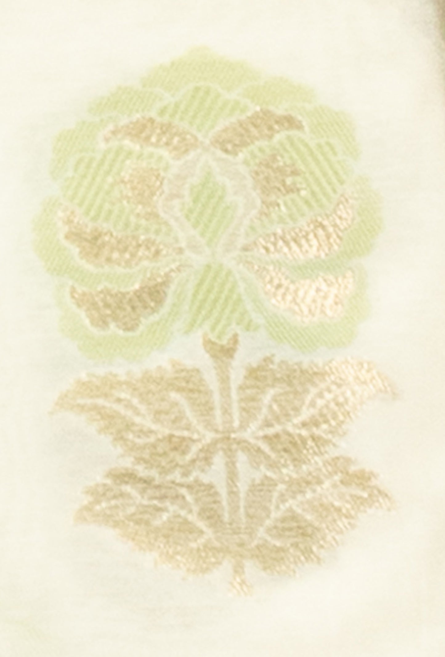 Ivory Chanderi Kurta Set With Dupatta And Pants