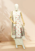 Serene Ivory Chanderi Ensemble Set