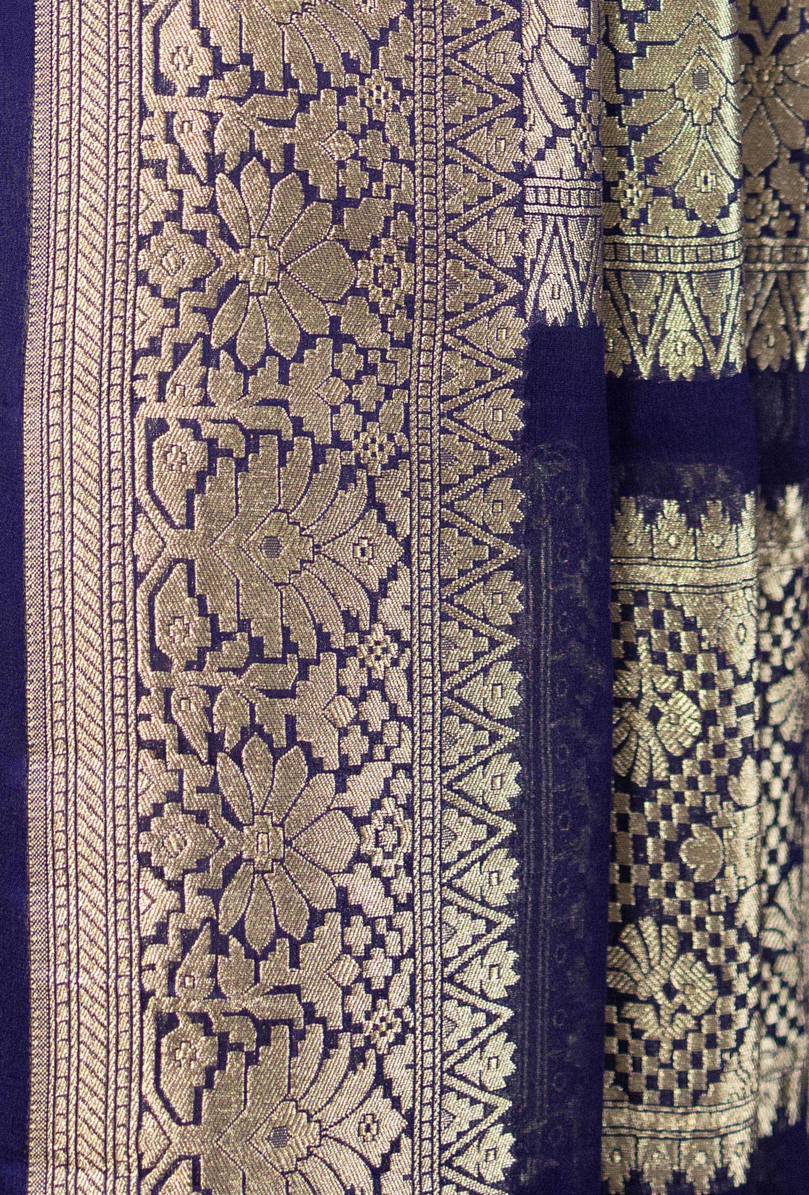 Royal Blue Kurta Duppatta Suit Set