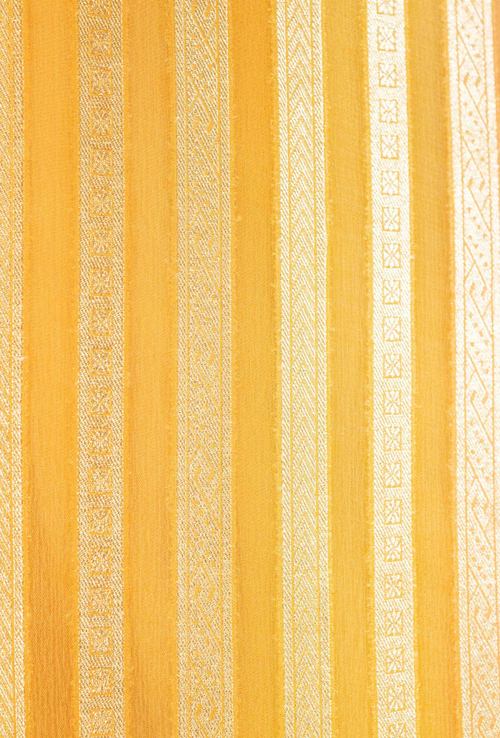 Mesmerising Georgette Kurta Dupatta Set in Yellow & Orange