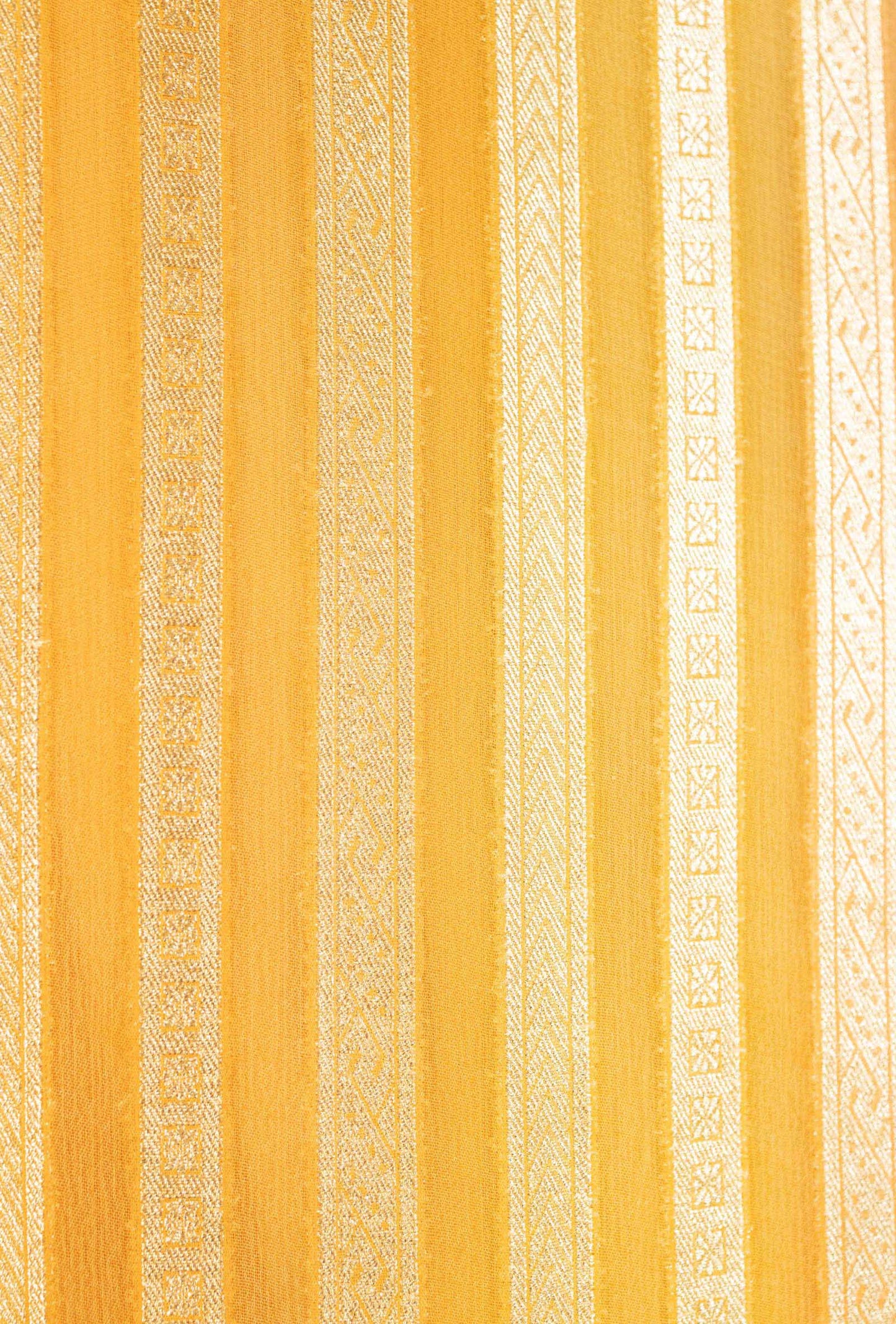 Mesmerising Georgette Kurta Dupatta Set in Yellow & Orange