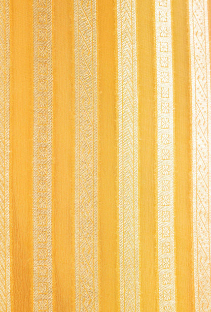 Mesmerising Georgette Kurta Dupatta Set in Yellow & Orange