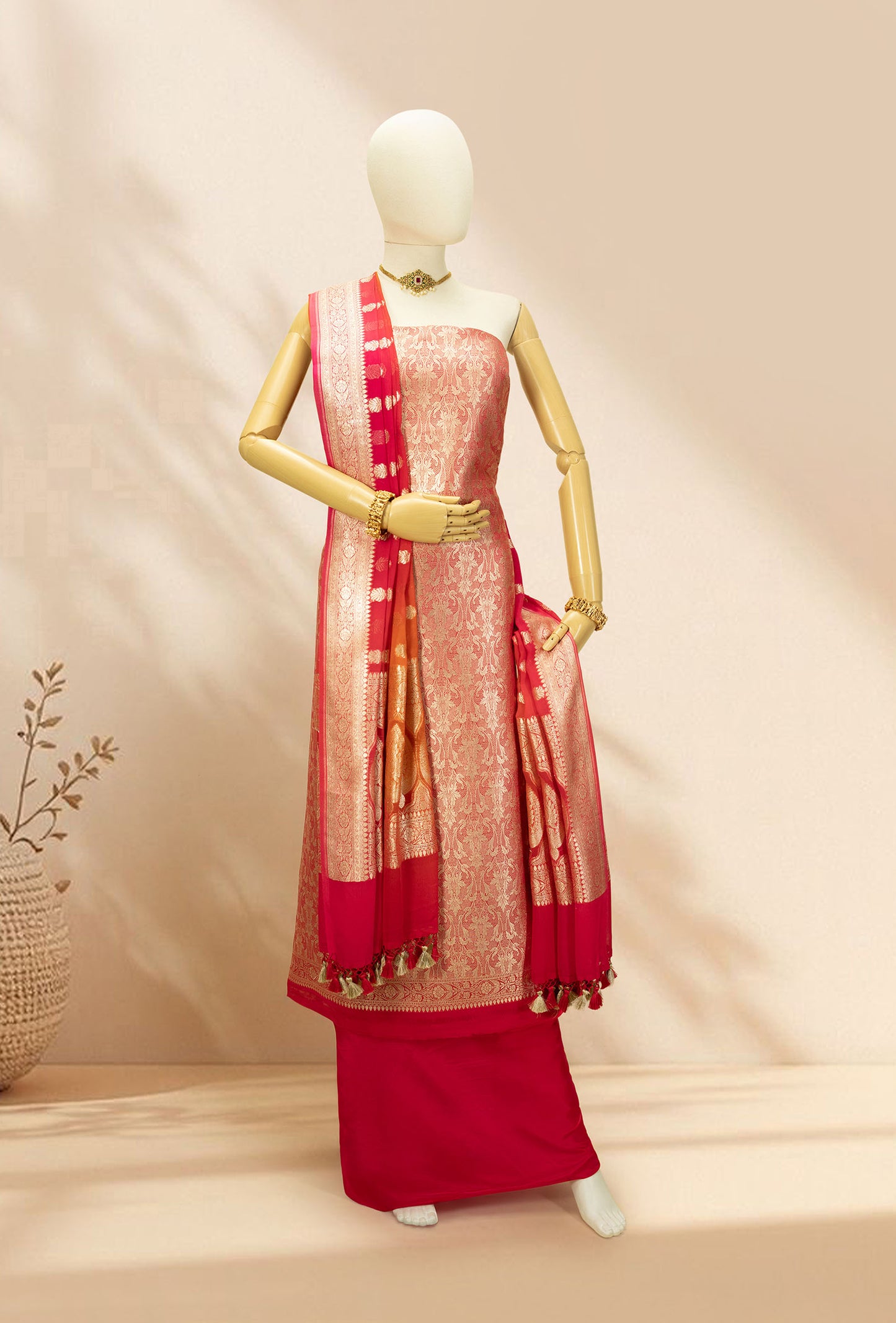 Banarasi Brocade Kurta Suit Set