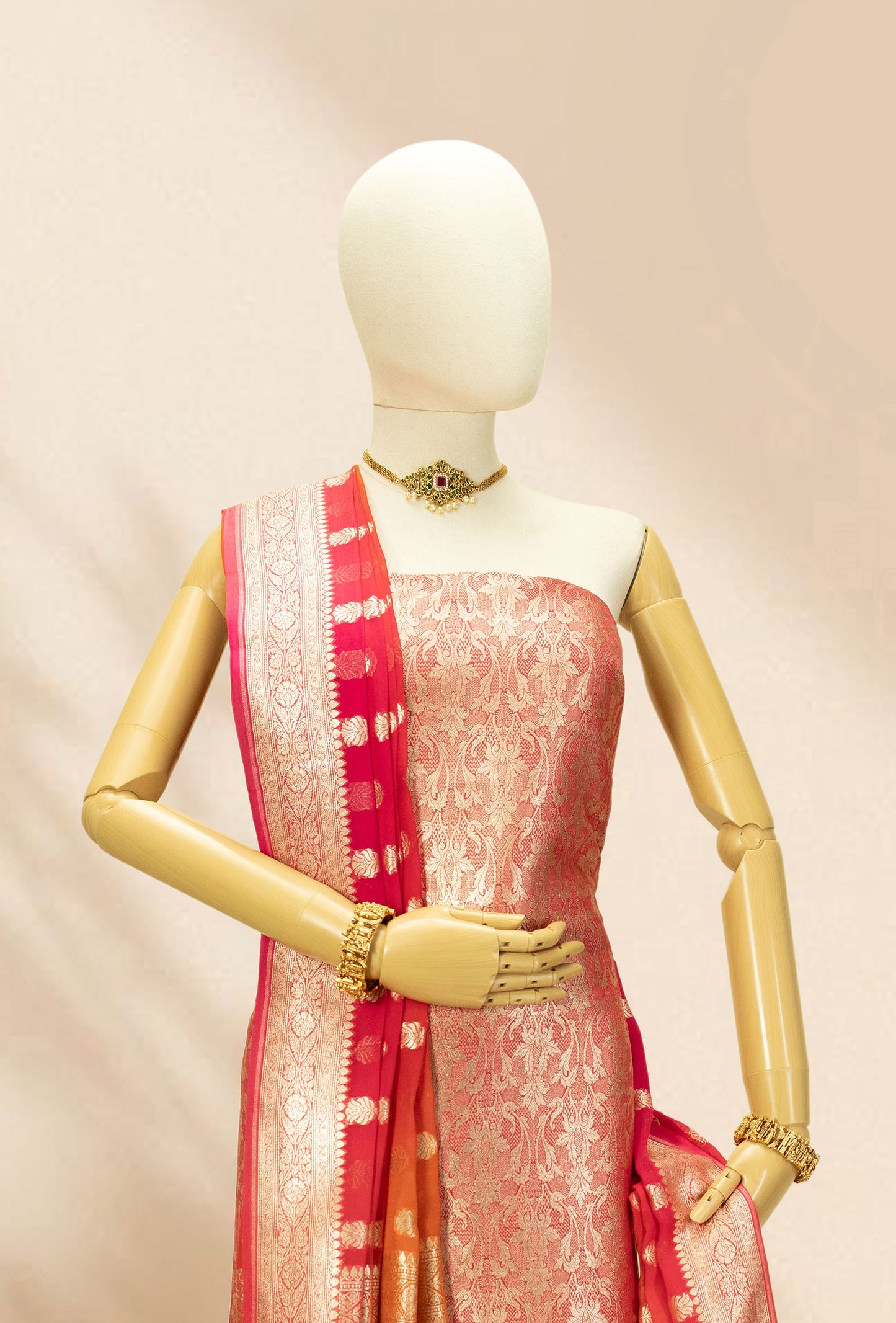 Banarasi Brocade Kurta Suit Set