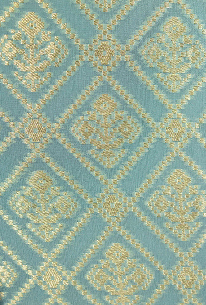 Powder Blue Georgette Suit Set