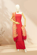 Red Elegance Georgette Kurta Set
