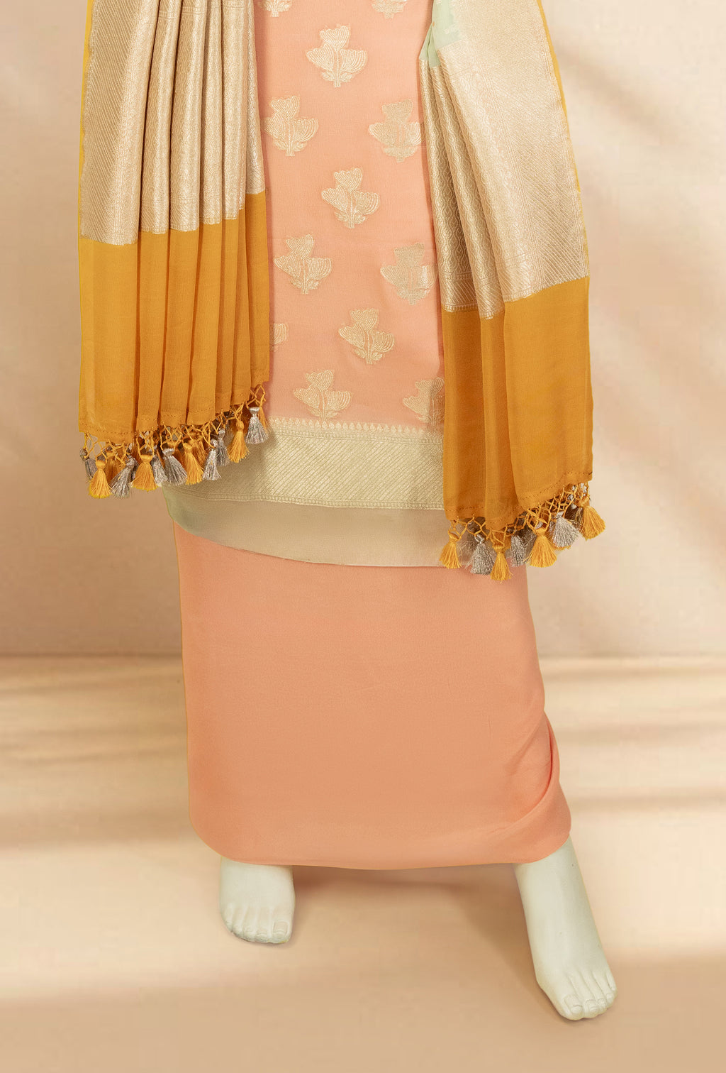 Evergreen Georgette Suit Set