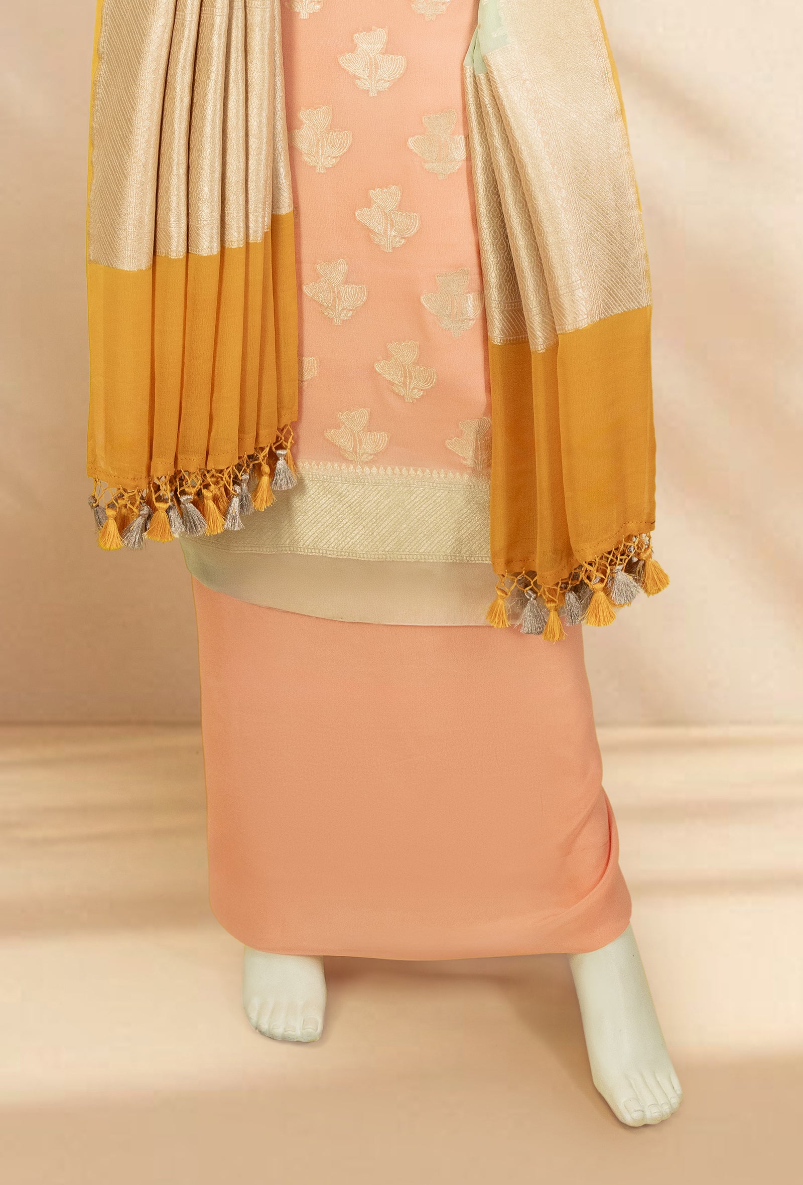 Evergreen Georgette Suit Set