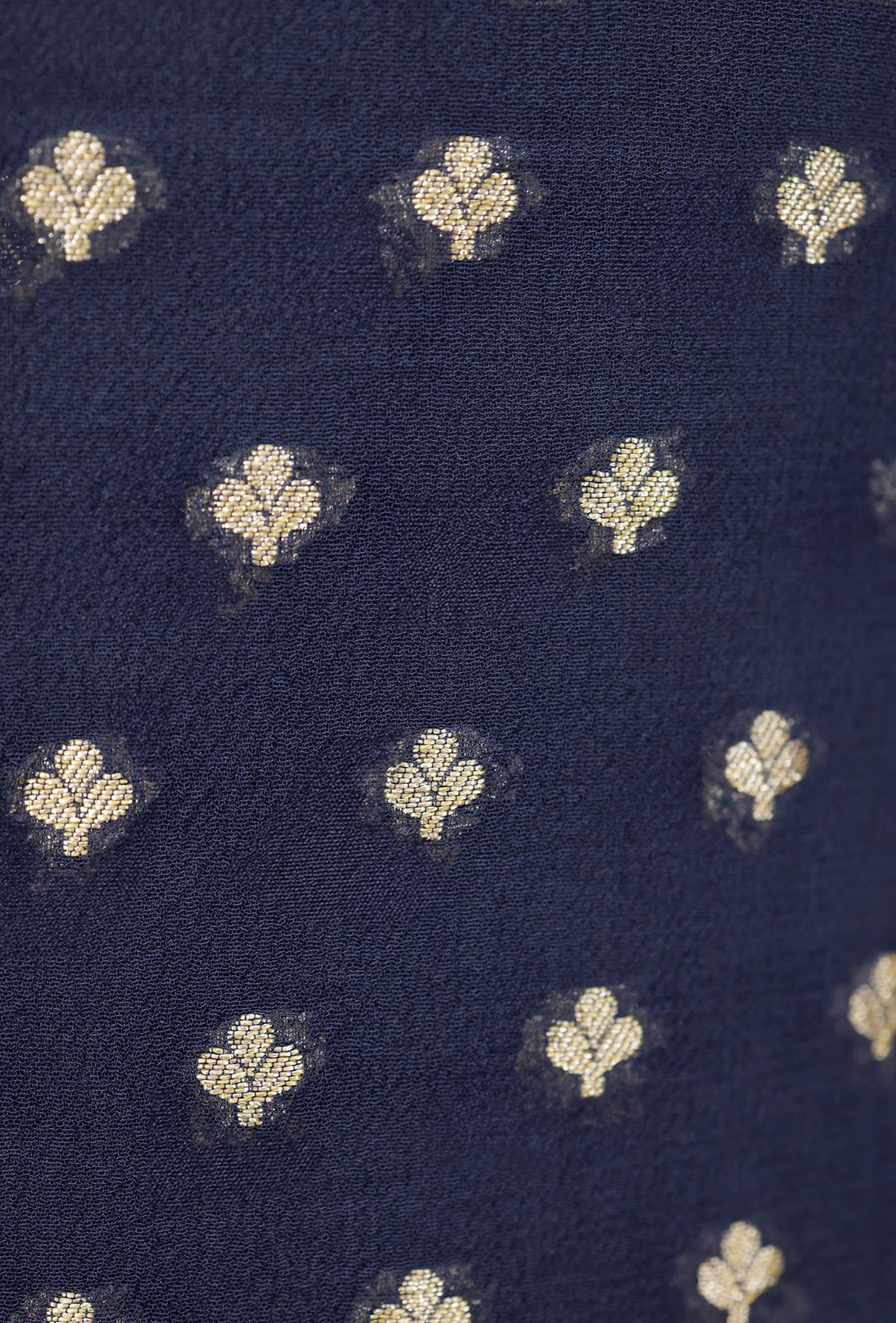 Navy Grace Georgette Suit Set