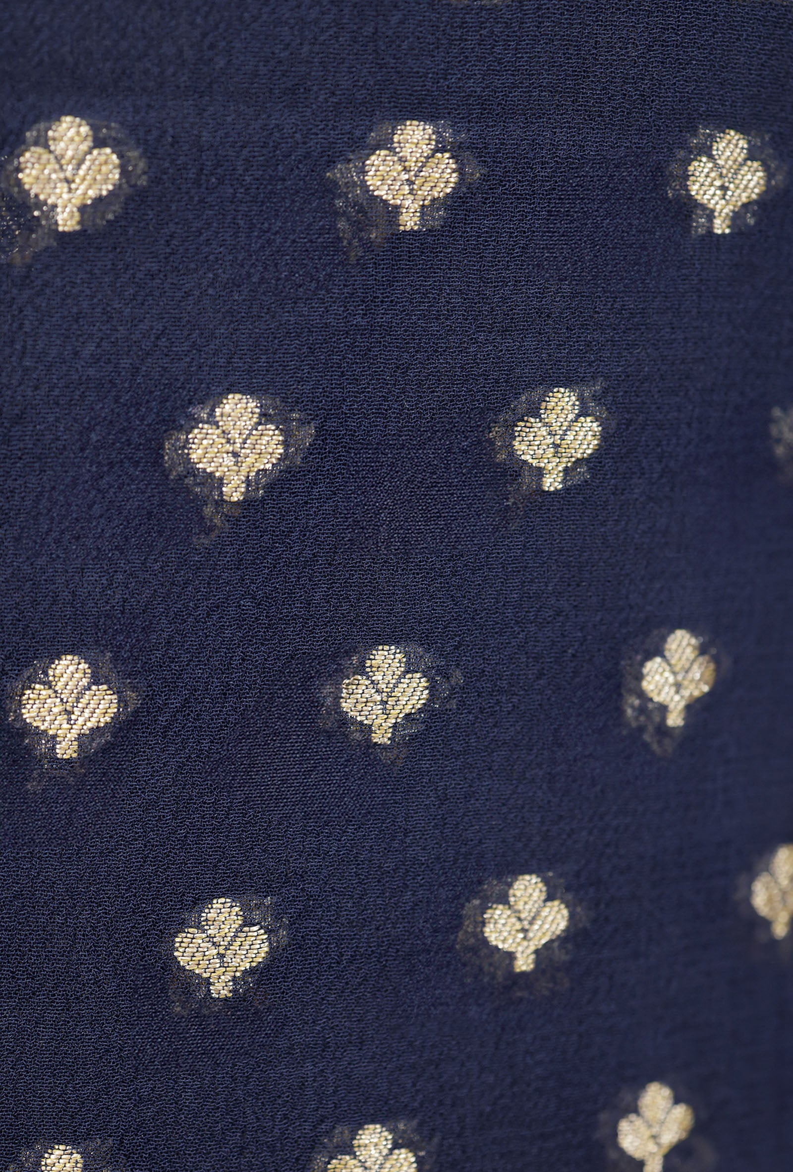 Navy Grace Georgette Suit Set