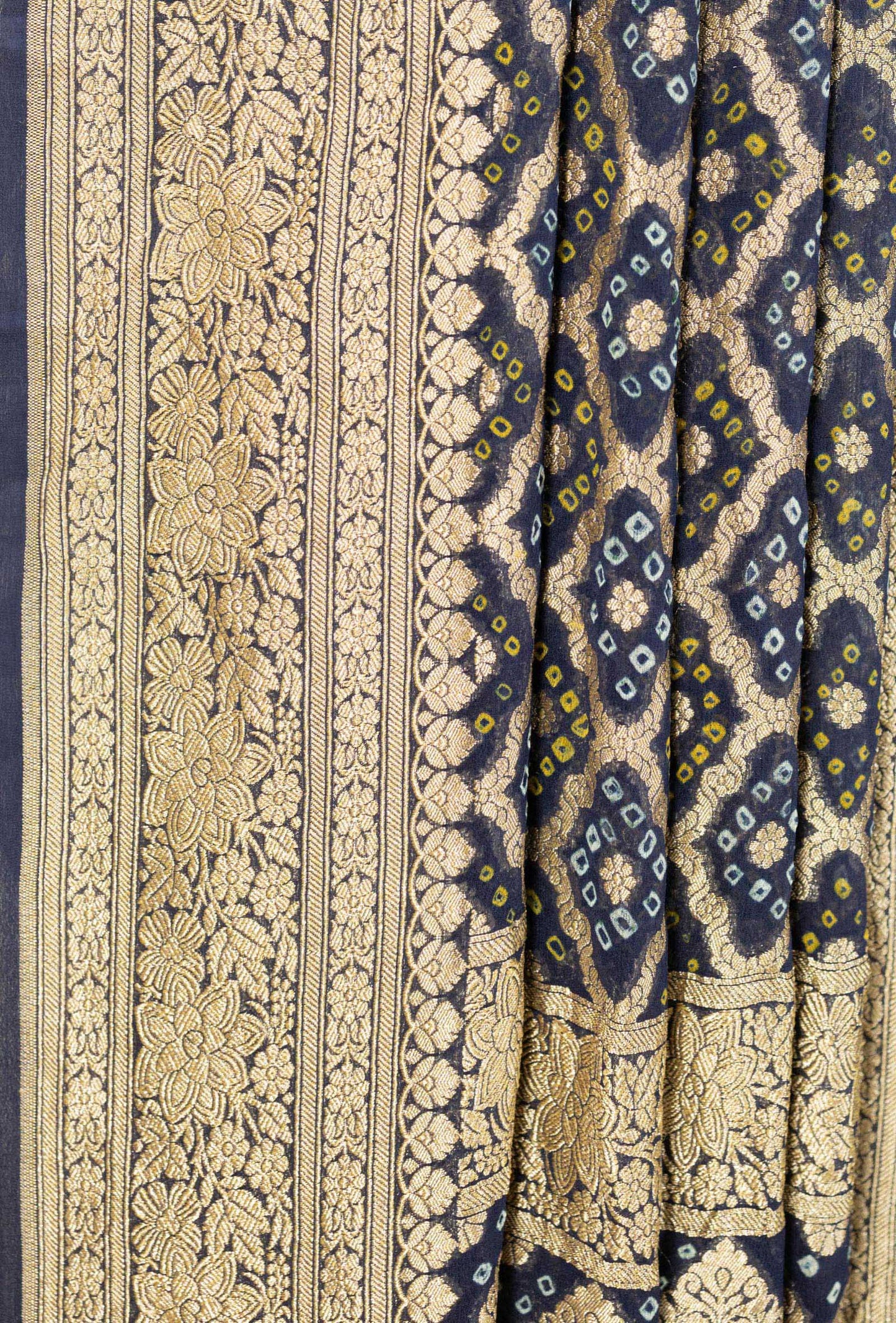 Navy Grace Georgette Suit Set