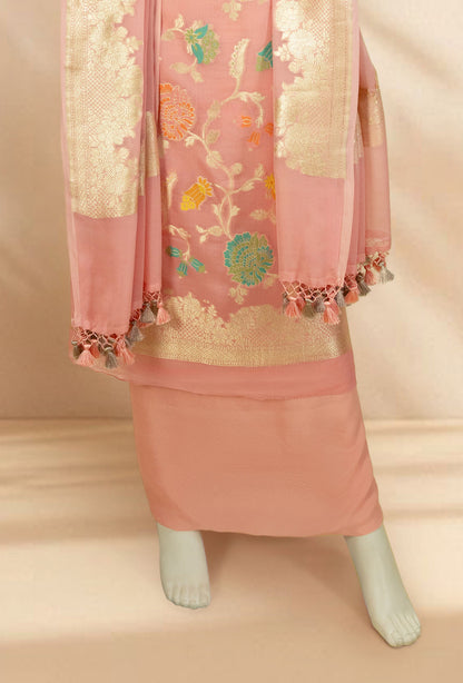Baby Pink Georgette Suit Set