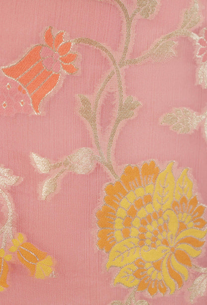 Baby Pink Georgette Suit Set