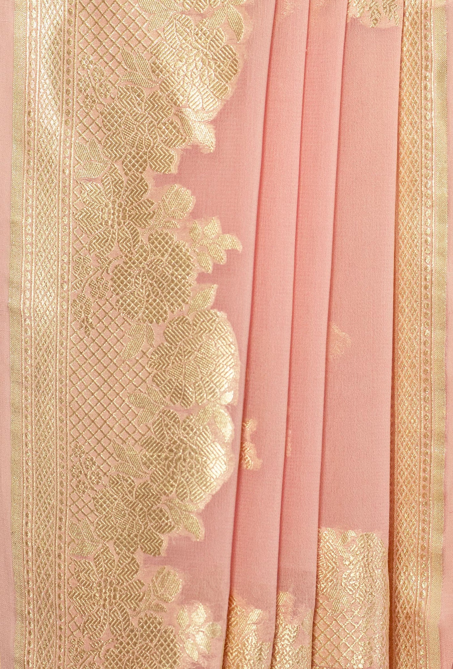 Baby Pink Georgette Suit Set