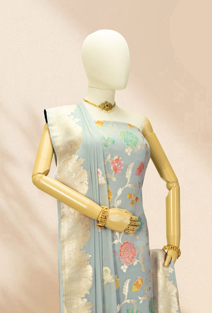 Pale Green Georgette Suit Set