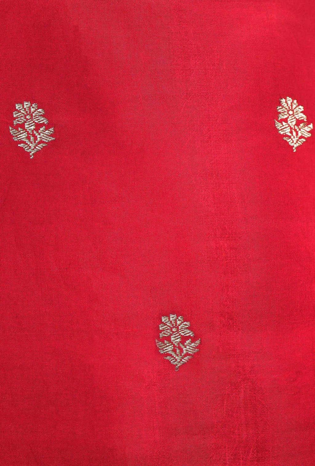 Red Silk Suit Set