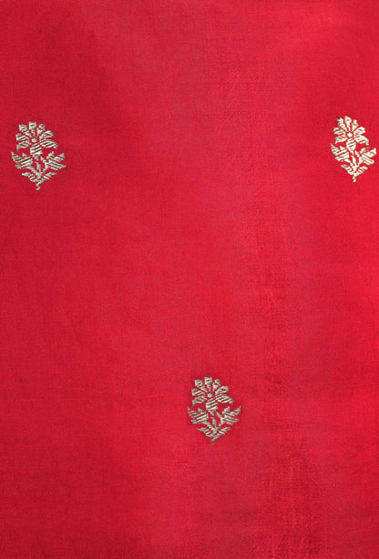 Red Silk Suit Set