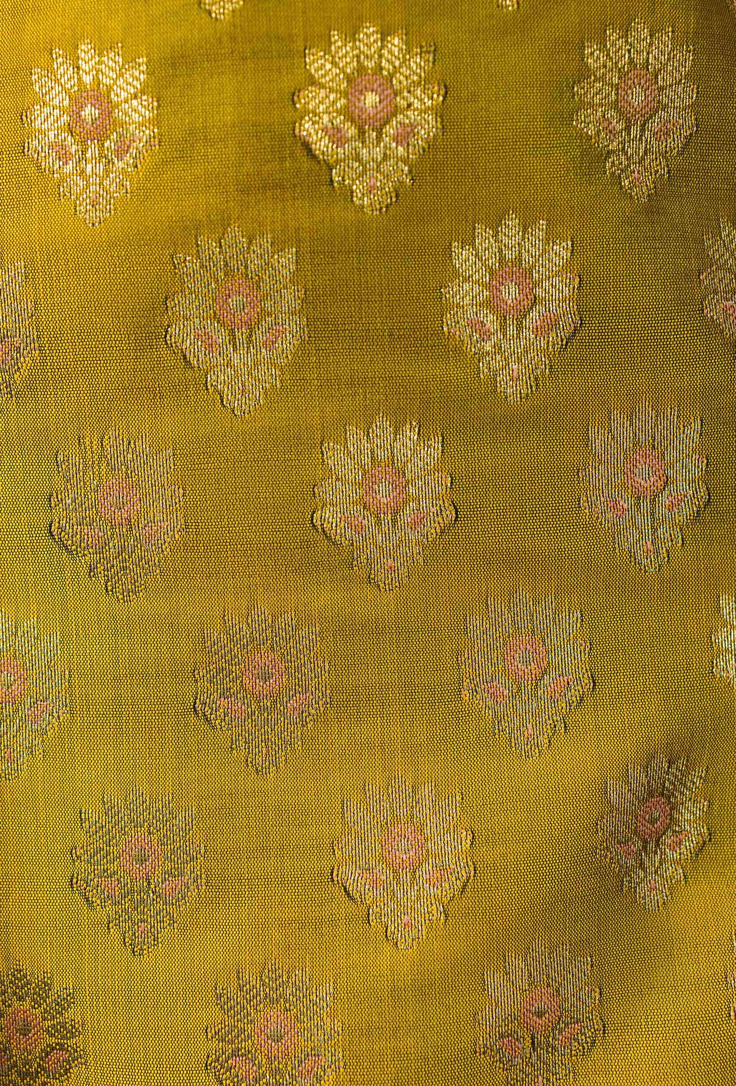 Mehendi Green Pure Banarasi Silk 3-Piece Designer Suit for Women