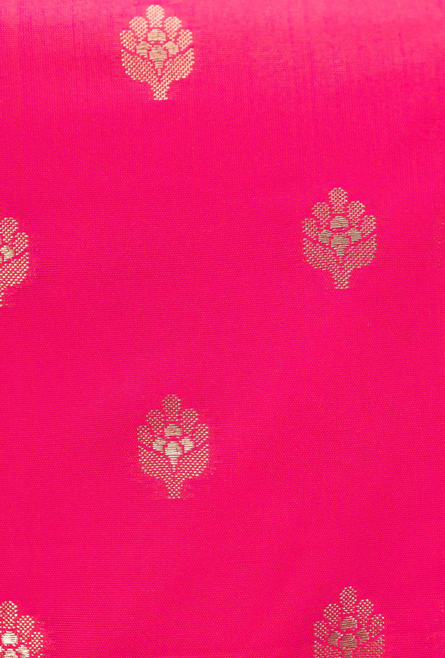 Two Tone Neon Pink Banarasi Silk 3-Piece Suit