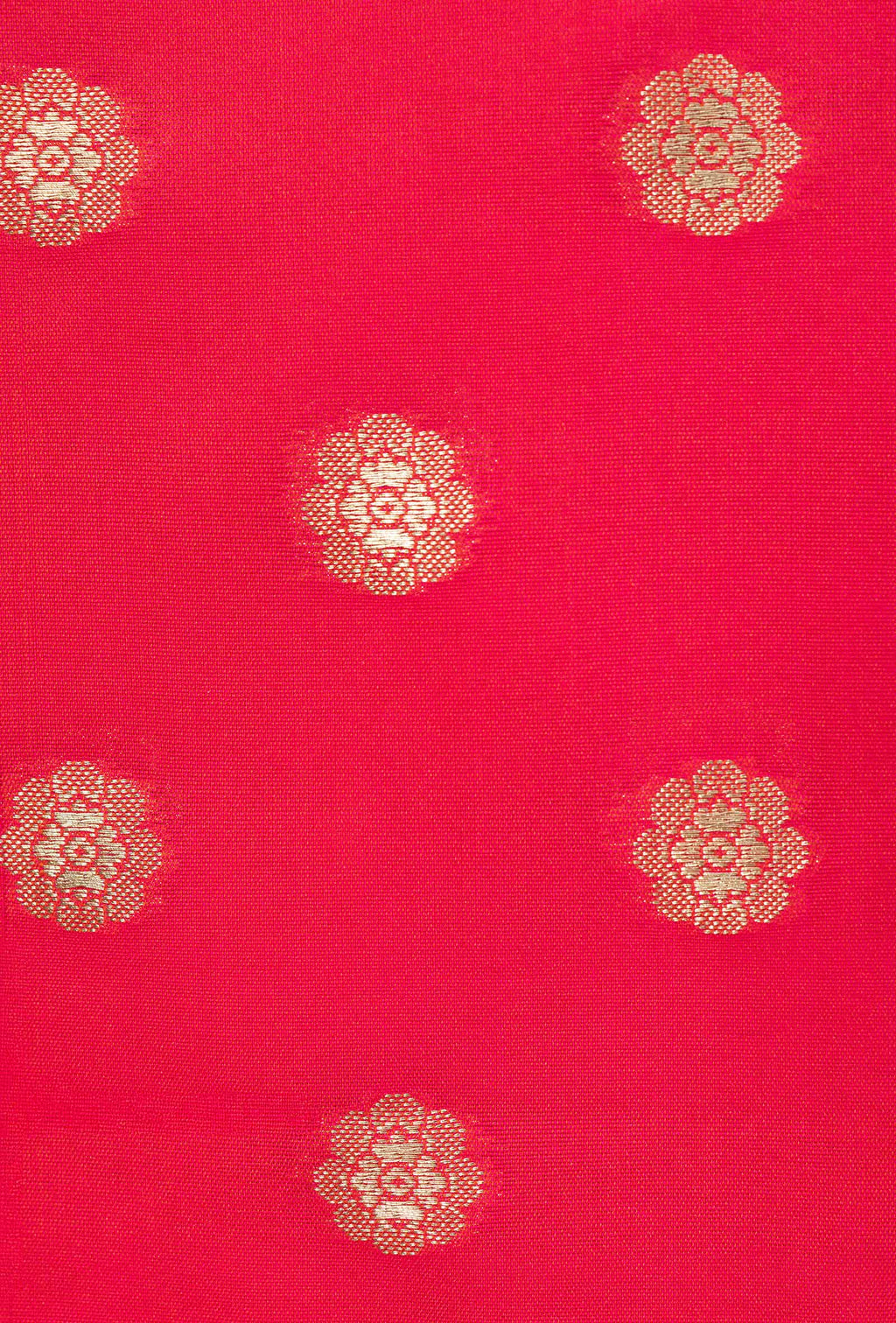 Banarasi Silk 3-Piece Suit with Two Tone Neon Pink