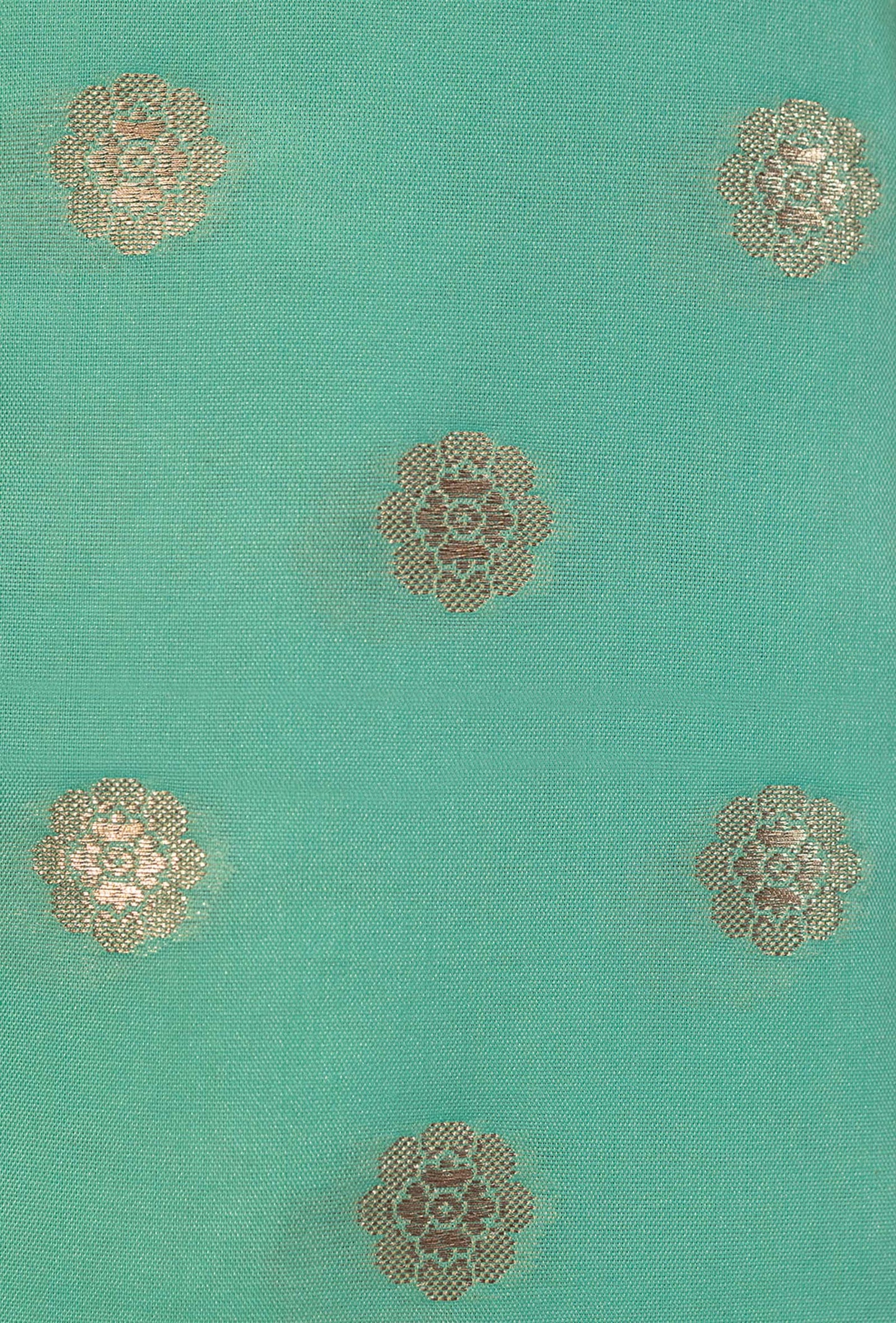 Sea Green Banarasi Silk 3-Piece Suit