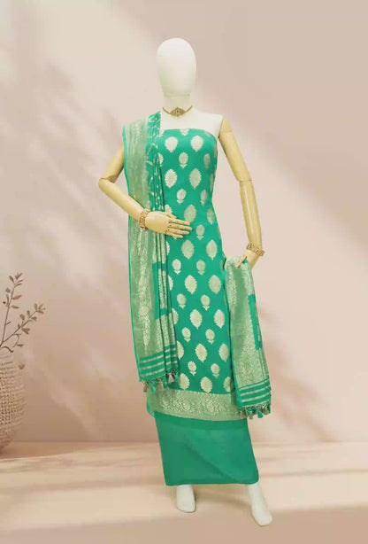 Sea Green Georgette Kurta Set