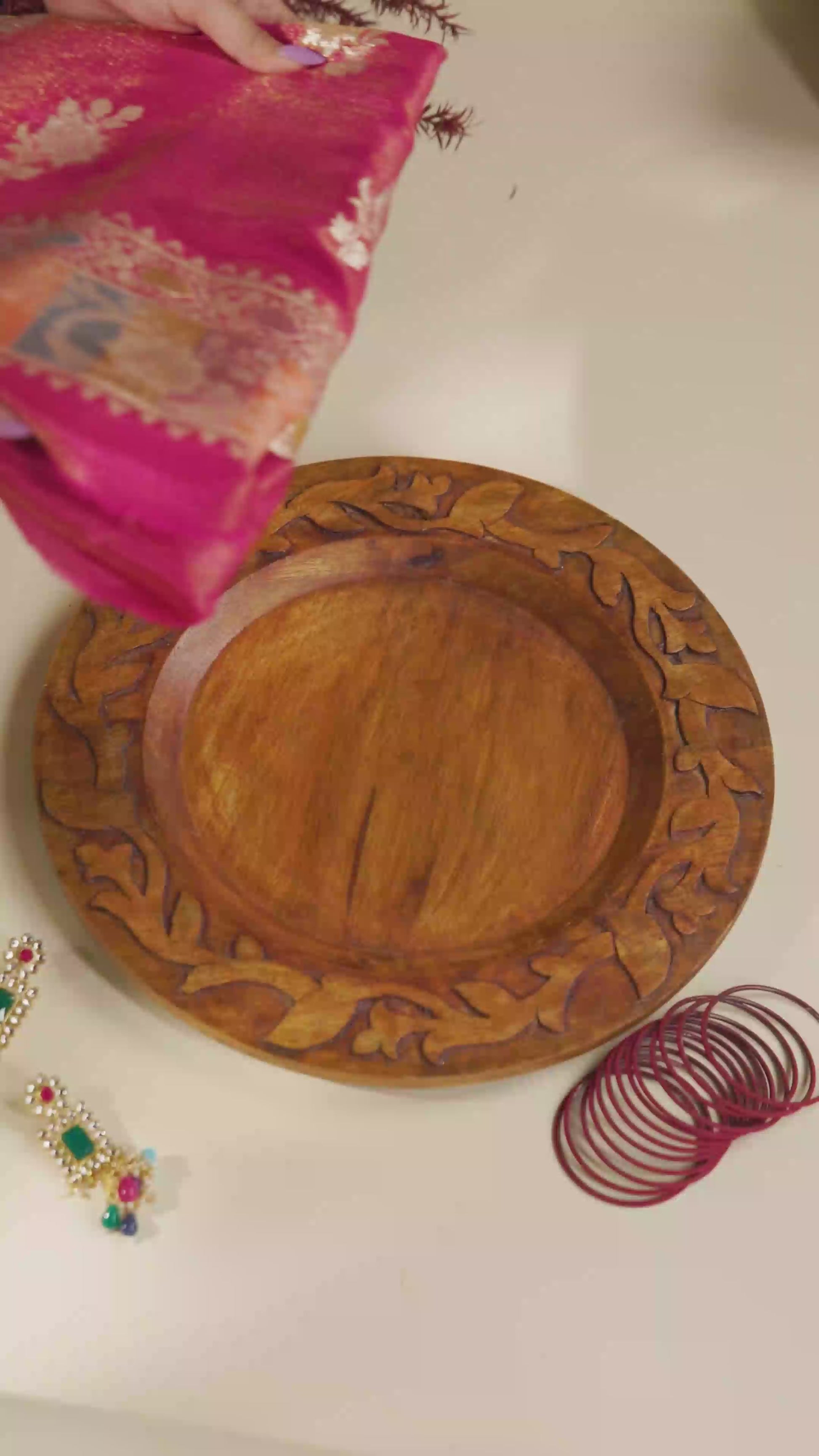 Embroidered Kurta Set with Artisanal Yoke