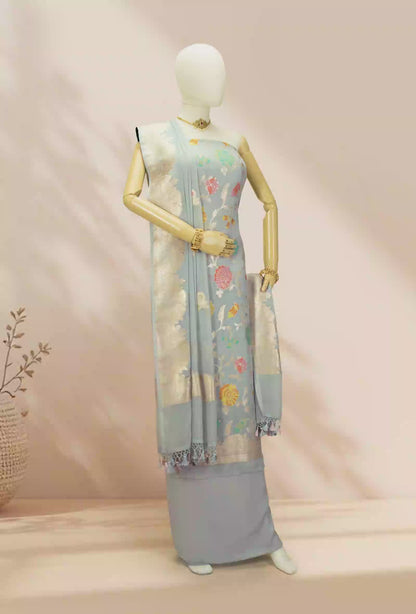 Pale Green Georgette Suit Set